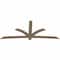 Ekena Millwork Davenport Smooth Timber Gable Bracket, Douglas Fir, 108"W x 45"H x 1 1/2"D x 5 1/2"F, 10/12 Pitch GBW108X45X0206DAV00SDF - alternate 4